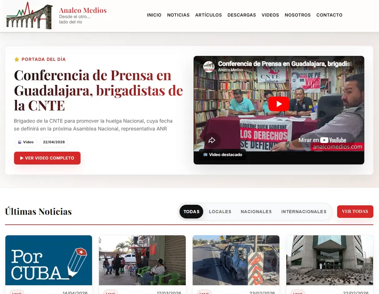 Desarrollo integral de plataforma digital para agencia de medios, integrando un CMS personalizado a medida para la ge...