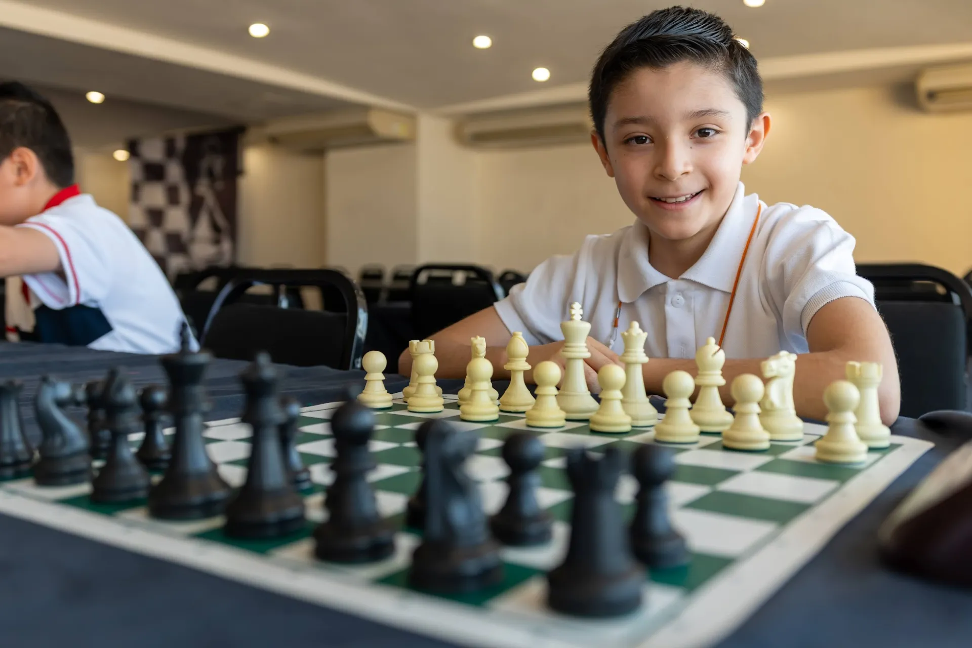 Toma de fotografías del Torneo Ajedrez Estatal Educación Básica